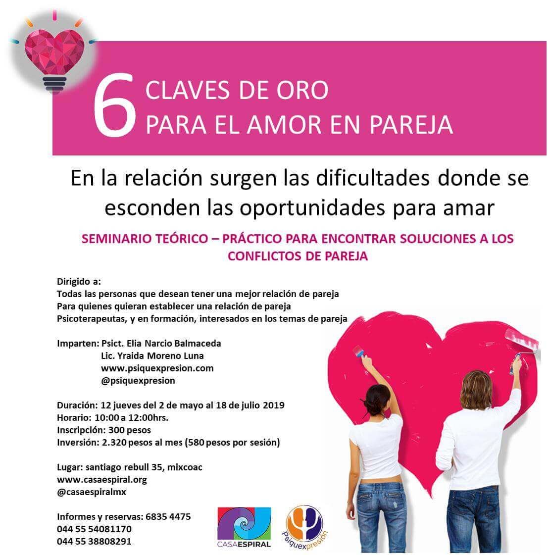 Claves de oro amor en pareja