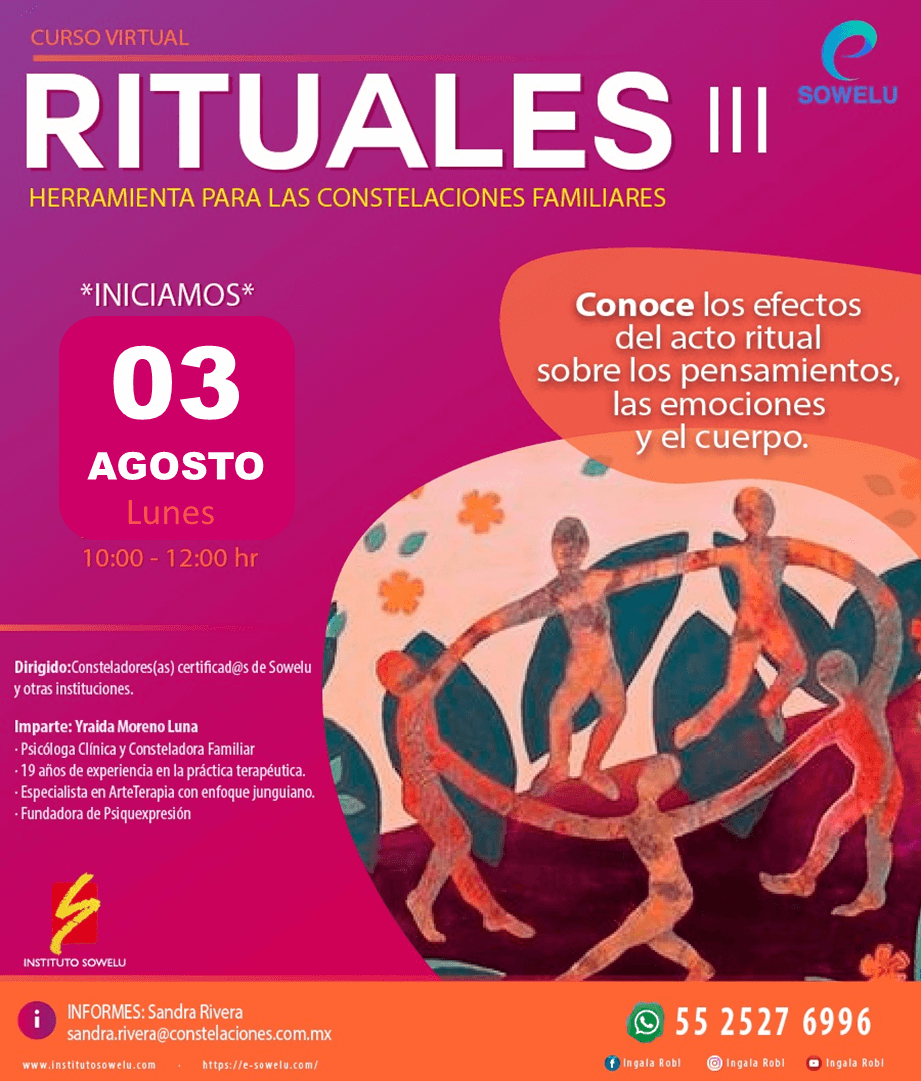 Rituales herramienta para las Constelaciones Familiares (Generación III) -